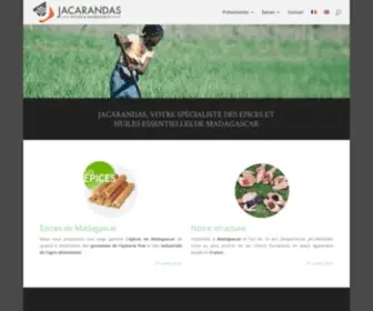 Jacarandas-SI.com(Huiles) Screenshot