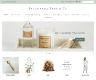 Jacarandatree.ca(Jacaranda Tree & Co) Screenshot