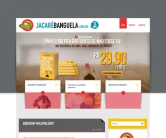 Jacarebanguela.com.br(Jacaré) Screenshot