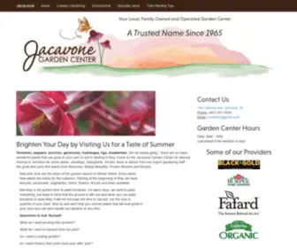 Jacavone.com(Jacavone Garden Center) Screenshot