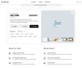 Jac.com(Business names) Screenshot