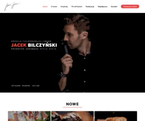 Jacekbilczynski.pl(Jacek Bilczyński) Screenshot