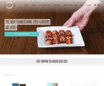 Jacekchocolate.com(JACEK Chocolate Couture) Screenshot