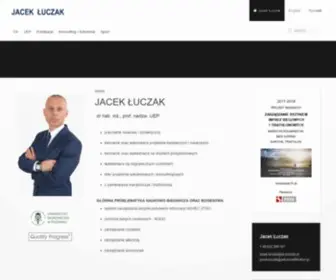 Jacekluczak.pl(Oficjalna strona) Screenshot