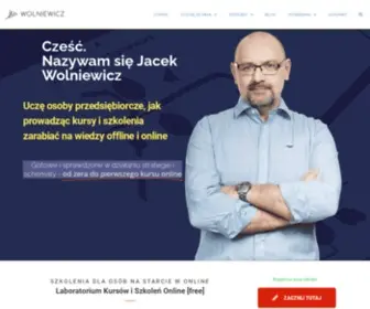 Jacekwolniewicz.pl(Uczę uczyć) Screenshot