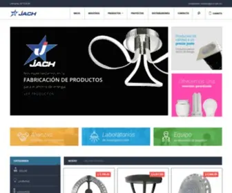 Jach.com.mx(Jach Iluminación) Screenshot