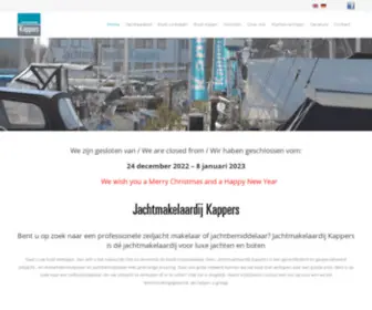 Jachtmakelaardijkappers.nl(Jachtmakelaardij Kappers) Screenshot