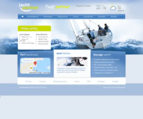Jachtpartner.pl(Czarter jachtów) Screenshot