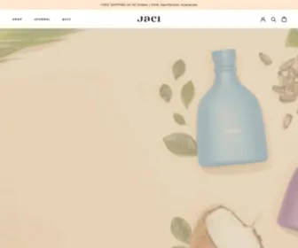 Jaci.com(Jaci Hair Care) Screenshot