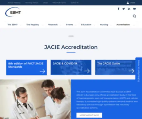 Jacie.org(JACIE Accreditation) Screenshot