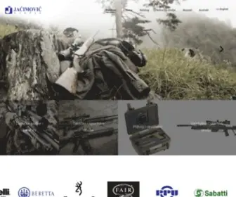 Jacimovic.com(Jaćimović) Screenshot