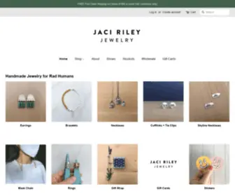 Jacirileyjewelry.com(Jaci Riley Jewelry) Screenshot