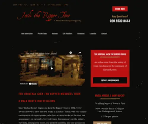 Jack-THE-Ripper-Walk.com(Jack THE Ripper Walk) Screenshot