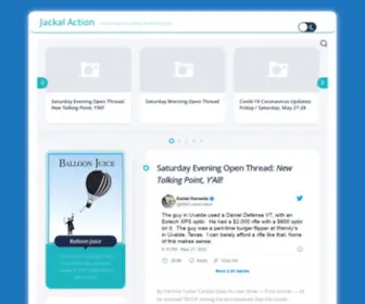 Jackal-Action.com(Home away from home for Balloon Juice) Screenshot