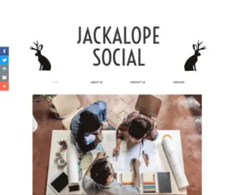 Jackalopesocial.com(Social Media Management) Screenshot