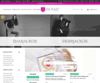 Jackan.com(Köp jackor online från kända varumärken) Screenshot