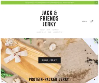 Jackandfriendsjerky.com(Jack & Friends) Screenshot