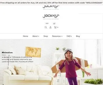 Jackandlus.com(Jack and Lu's Pty Ltd) Screenshot