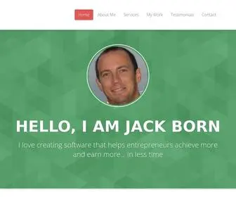 Jackborn.com(Jack Born) Screenshot