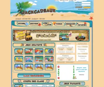 Jackcadeaux.com(Accueil) Screenshot