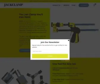 Jackclamp.com(The JackClamp from Lowell Thomas Tool) Screenshot