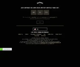 Jackdaniels.fr(Jack Daniel's Tennessee Whiskey) Screenshot