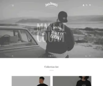 Jackdanielsmerchandise.in(The Jack Daniel's Store) Screenshot