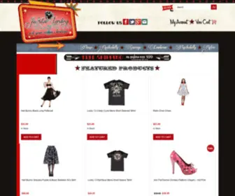 Jackdawlanding.com(Pinup Clothing) Screenshot