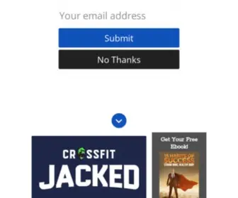 Jackedandstrong.com(Jacked & Strong) Screenshot