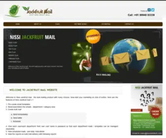 Jackfruitmail.com(Nissi Jackfruit Mail) Screenshot
