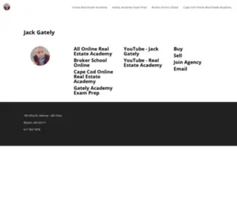 Jackgatelyrealestate.com(Get the real estate website you’ve always wanted) Screenshot