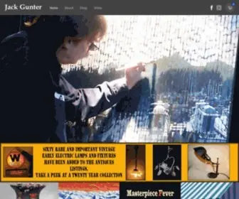 Jackgunterart.com(Jack Gunter Art and Design) Screenshot