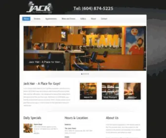 Jackhair.ca(Jack Hair) Screenshot