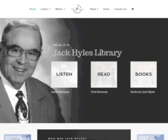 Jackhyleslibrary.com(Jack Hyles Library) Screenshot