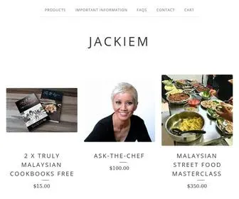 Jackiemshop.com.au(JackieM) Screenshot