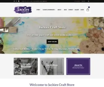 Jackies.co.nz(Jackies Craft Store NZ) Screenshot