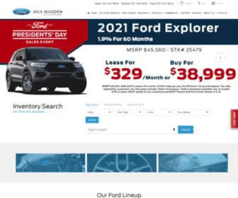 Jackmaddenfordsales.com(Jack Madden Ford) Screenshot