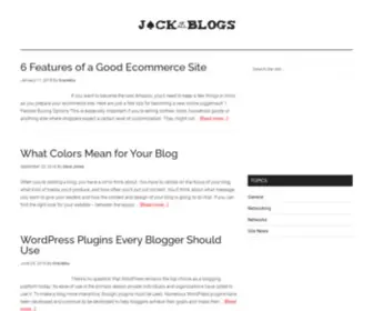 Jackofallblogs.com(Ins and Outs of Running A Blog Network) Screenshot