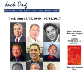 Jackong.com(Jack Ong) Screenshot