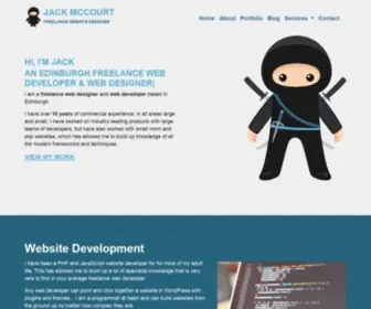 Jackonthe.net(Jack McCourt) Screenshot