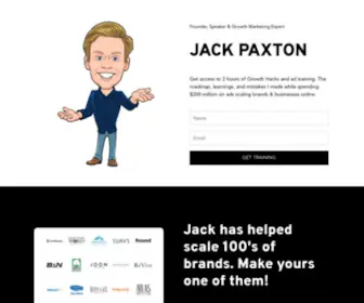 Jackpaxton.com(Jack Paxton) Screenshot