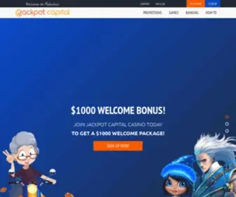 Jackpotcapital.com(Jackpot Capital) Screenshot