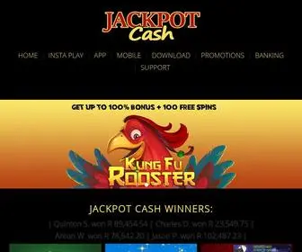 Jackpotcash.com Screenshot