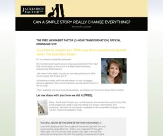 Jackrabbitfactor.com(Get your FREE downloadable copy direct from the author) Screenshot