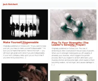 Jackreichert.com(Fullstack Philosopher) Screenshot