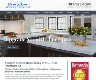 Jackrosen.com(Top-Rated Custom Kitchen Design in DC, MD & VA) Screenshot