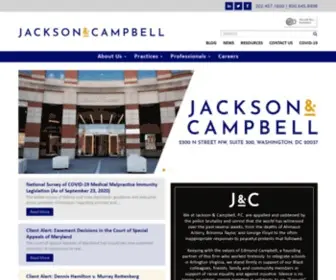 Jackscamp.com(Jackson & Campbell) Screenshot
