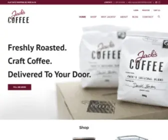 Jackscoffee.co.nz(Jack's Coffee) Screenshot