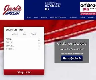 Jackscompleteauto.com(Jack's Complete Auto Care) Screenshot