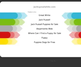 Jacksgreatwhite.com(Jack's Great White) Screenshot